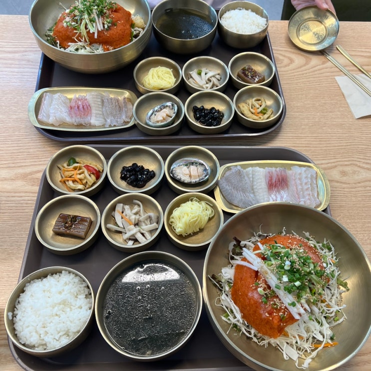 부산 명지 회 비빔밥 맛집 신호동 횟집 추천 수성수산