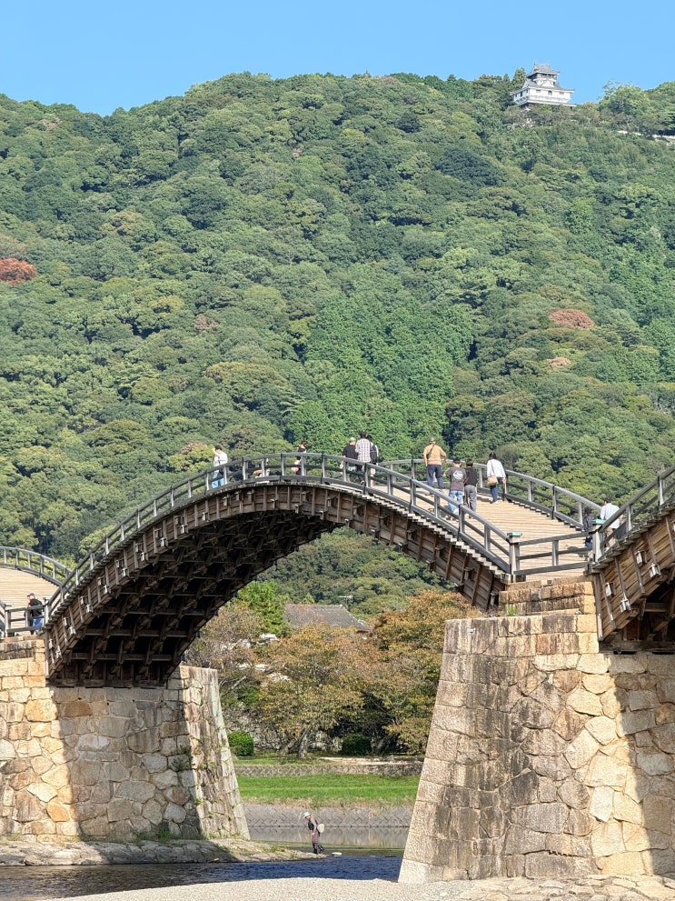 야마구치현 여행 | 긴타이교, 이와쿠니성