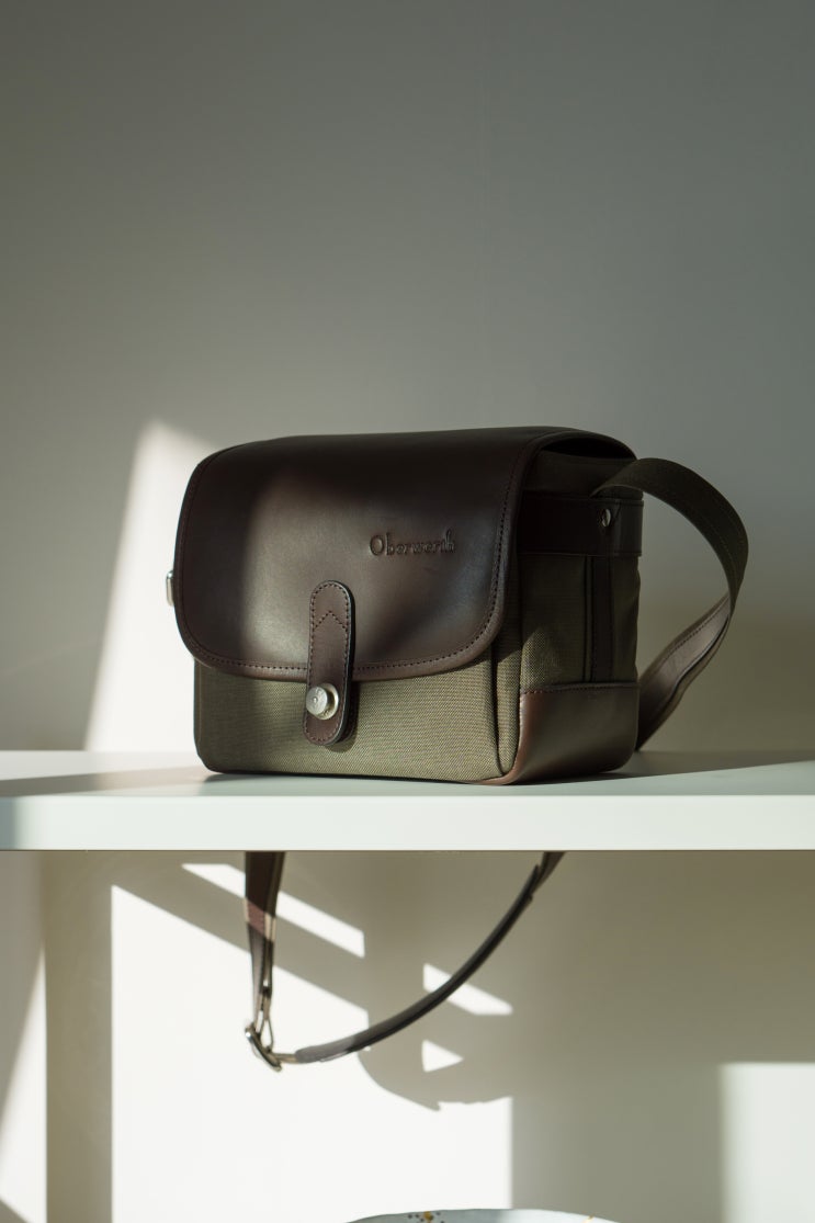 Oberwerth Frankfurt Camera Bag + Leica camera neck strap : 네이버 블로그