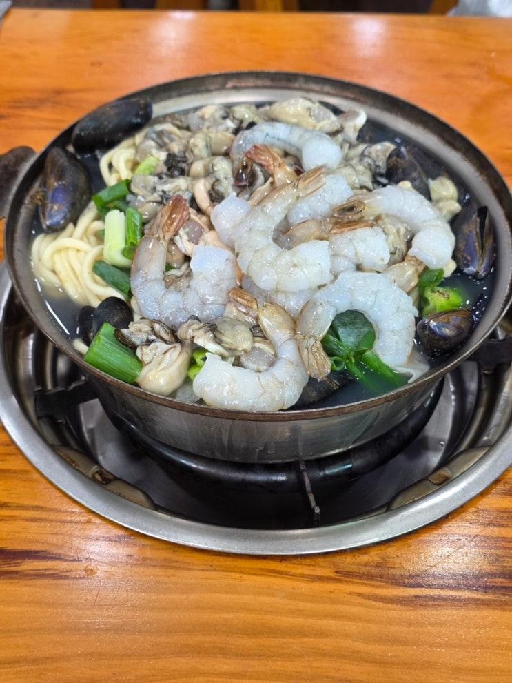 🔥 논산 강경 맛집 강경해물칼국수, 웨이팅까지 해서 먹은 해물 가득 칼국수 후기! : 네이버 블로그