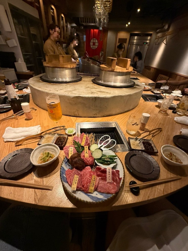 후쿠오카/텐진 “야키니쿠 아카탄” ••만족만족