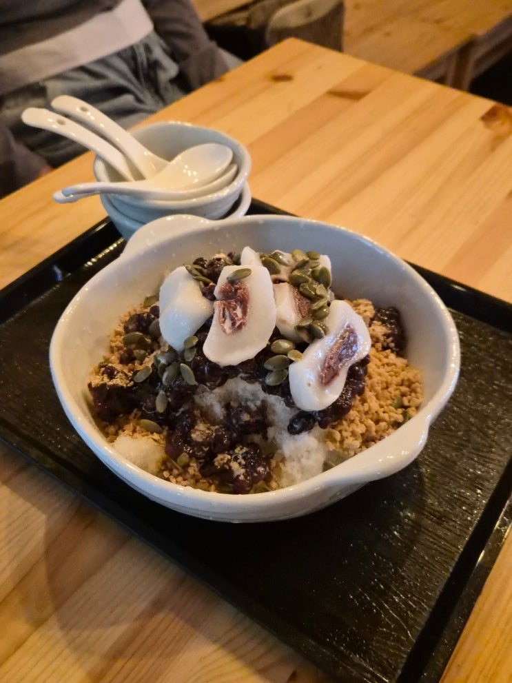 포항 구룡포 일본인 가옥거리 카페 [동백을 지나서] 옛날팥빙수 후....
