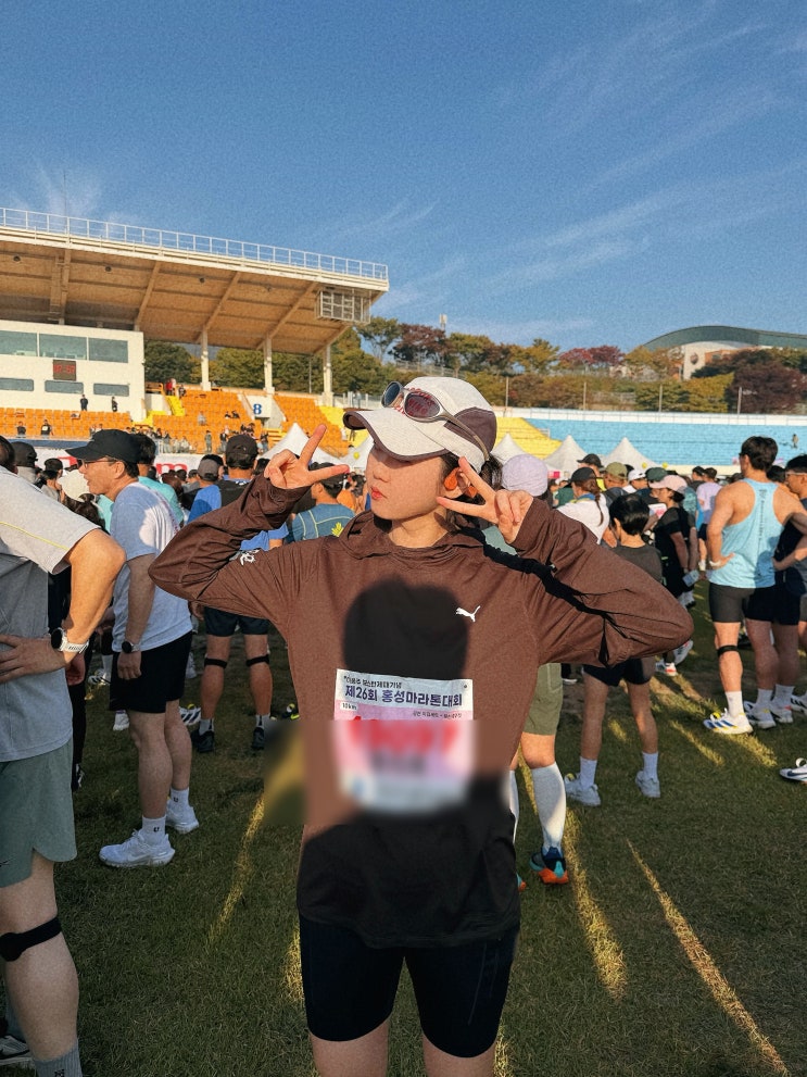 제26회 홍성 마라톤 10km 후기｜업힐에 영혼 털리고 무료 뷔페로 보상받은 혜자 마라톤 / 홍성 카페 맛집 "먼동"