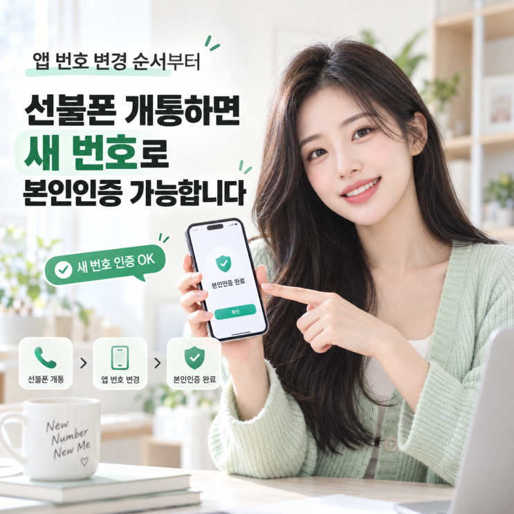 선불폰 개통하면 새 번호로 본인인증 가능합니다 : 네이버 블로그