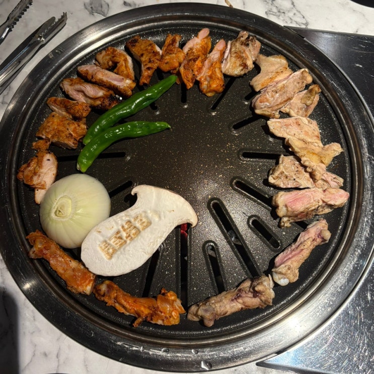 [중구] 충정로 숯불닭갈비 맛집 토닭토닭 솔직후기 : 네이버 블로그