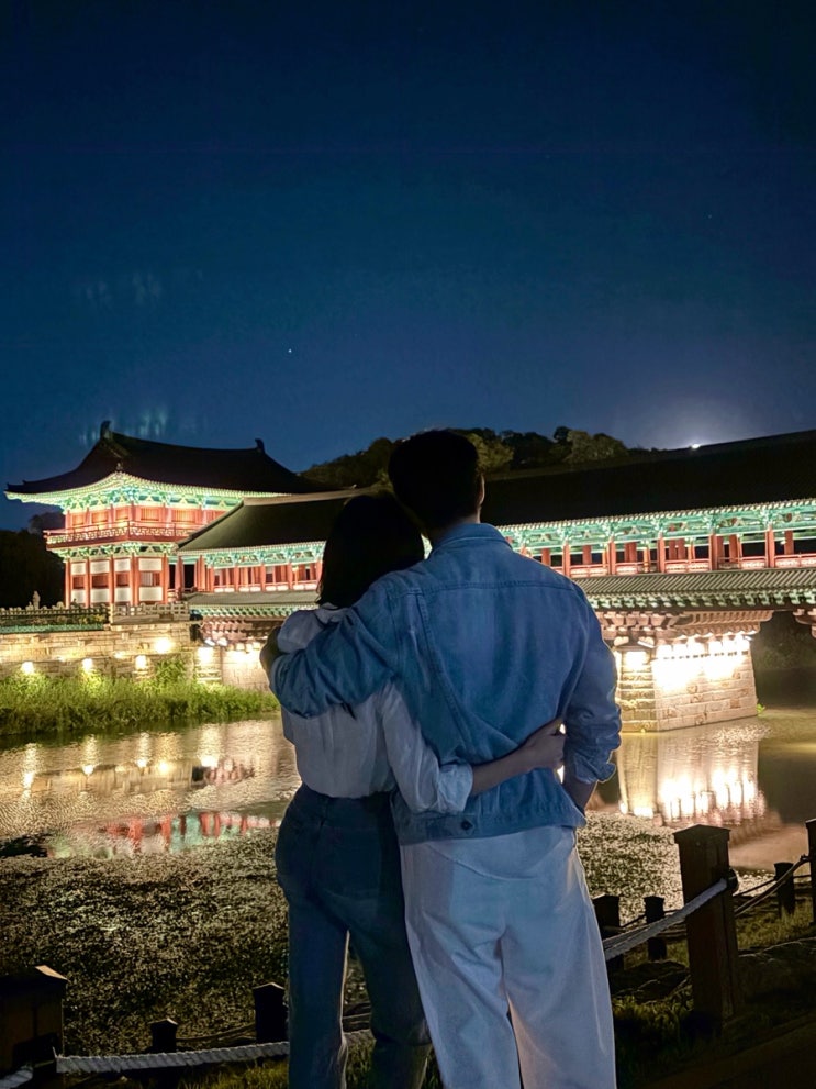 10월 가을 경주 여행 코스ㅣ오아르 미술관 동궁과월지 월정교 야경 ....
