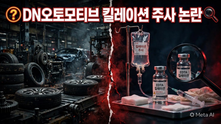 DN오토모티브 킬레이션 주사 논란, 주가 전망과 실적으로 본 진짜 리스크 : 네이버 블로그