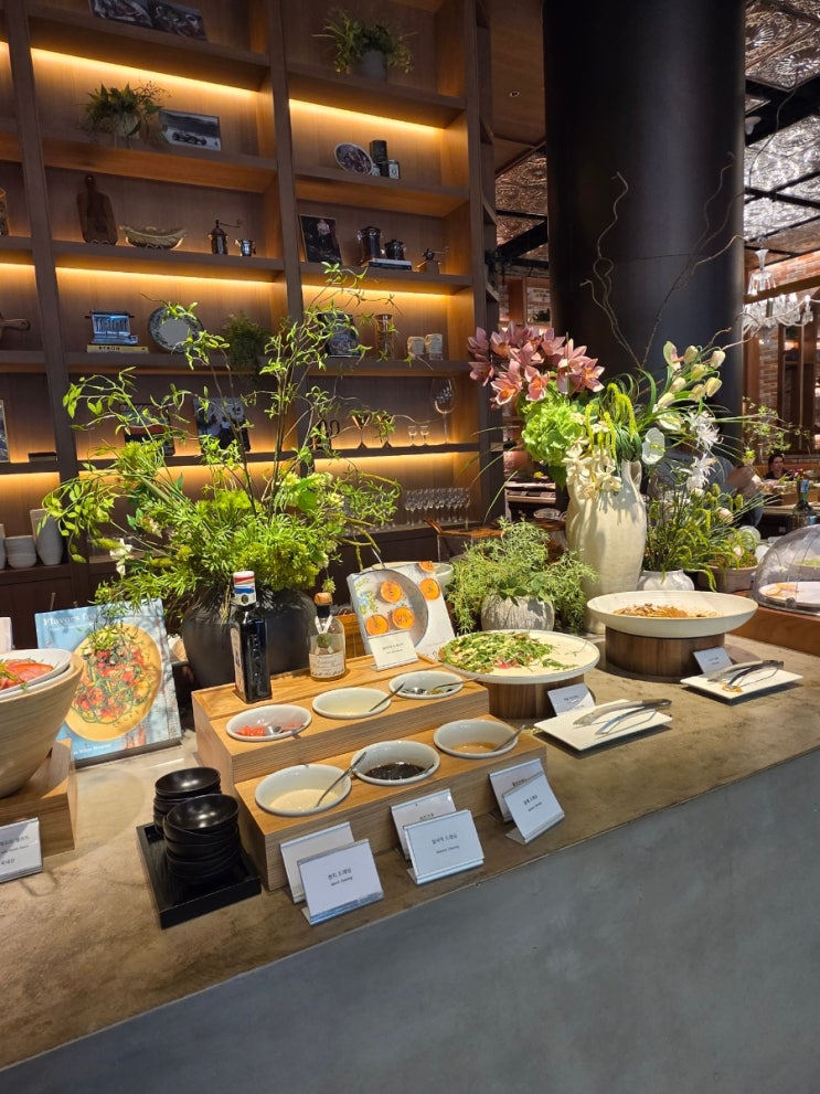 서울 아난티앳강남 조식 솔직후기: 쁘아쏭(POISSONS) 조식 뷔페가격 메뉴 : 네이버 블로그
