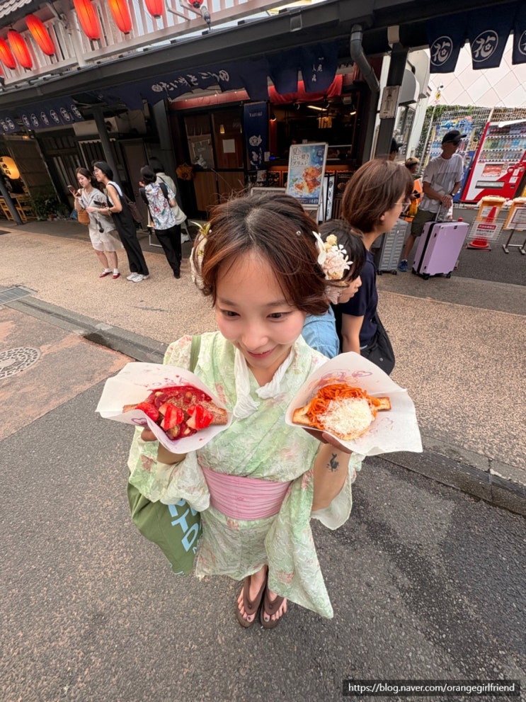 도쿄 아사쿠사 센소지 디저트 맛집 베스트 3 Ⅰ Age.3, 멘치 고로케, 실크푸딩 내돈내산 솔직후기 : 네이버 블로그