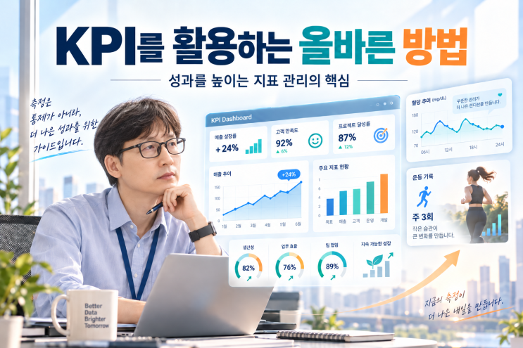 KPI를 활용하는 올바른 방법 (개인 사례) : 네이버 블로그