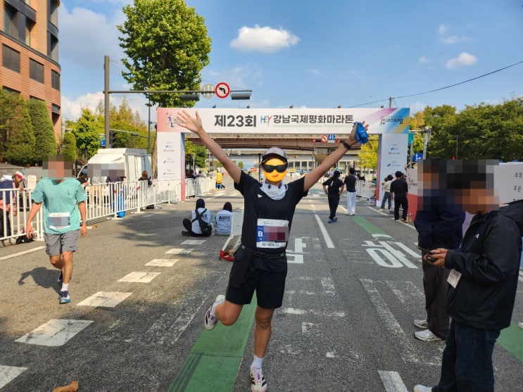 강남국제평화마라톤 풀코스 후기 4시간 45분, 26km부터는 산책모드 ㅋㅋ