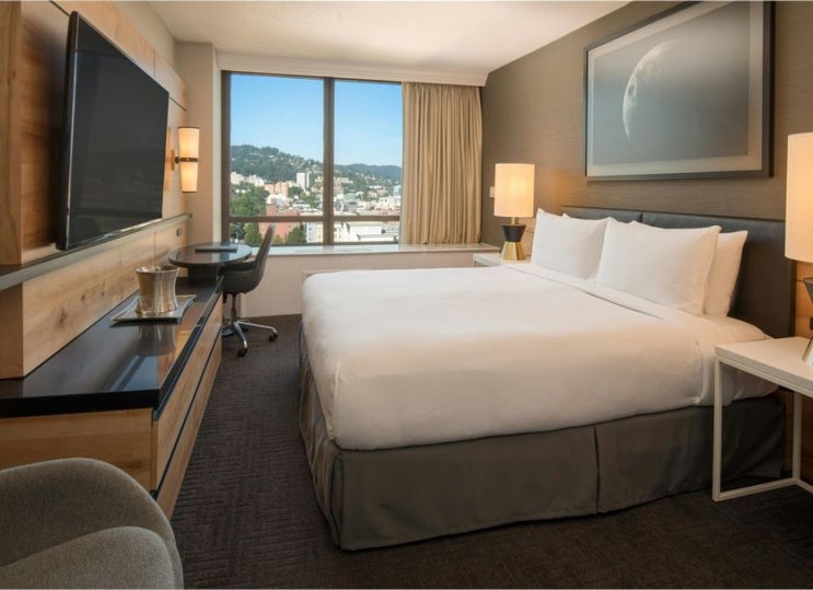 [포틀랜드] 포틀랜드 다운타운 힐튼 호텔(Hilton Portland Downtown) : 네이버 블로그