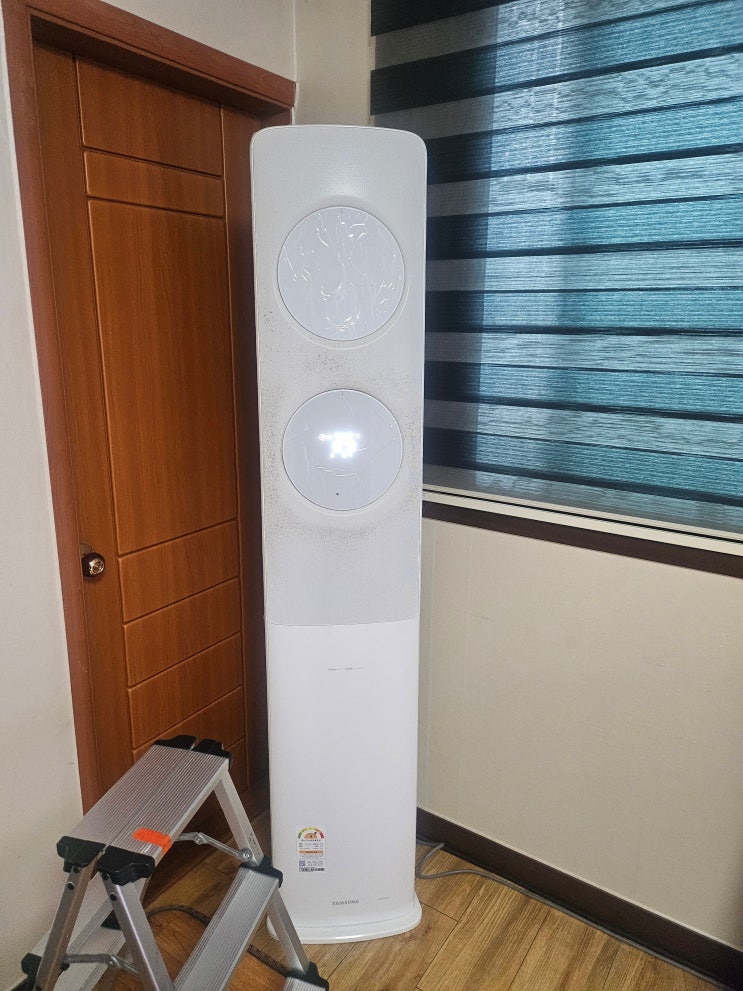 대전 에어컨 청소｜진잠 대정동 가정집 스탠드 에어컨 분해청소 : 네이버 블로그