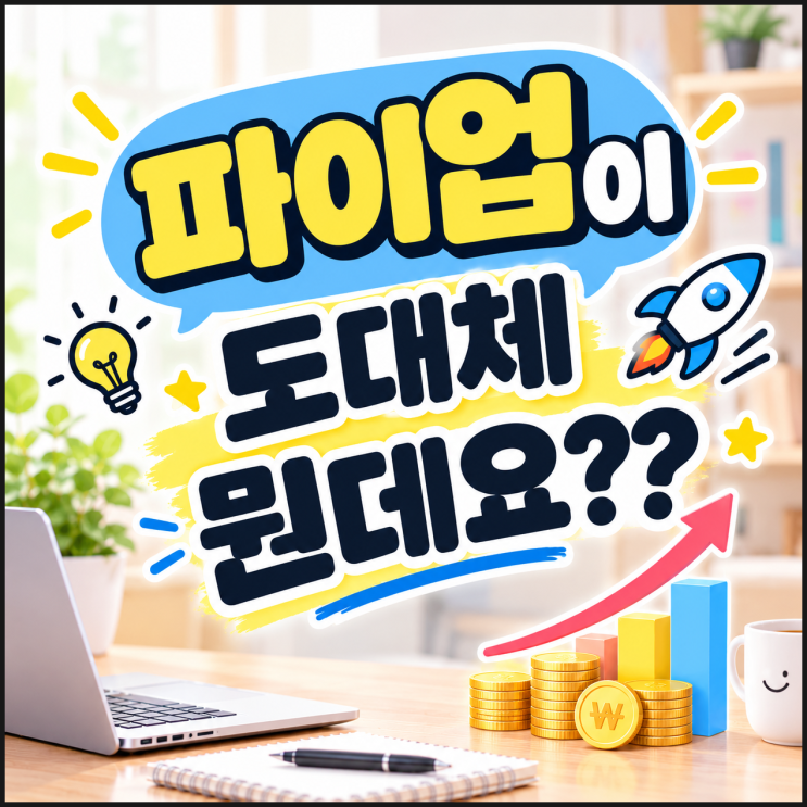 파이업이 뭔데요? 모집 못 해도 수익이 나온다는 부업, 직접 알아봤어요 : 네이버 블로그