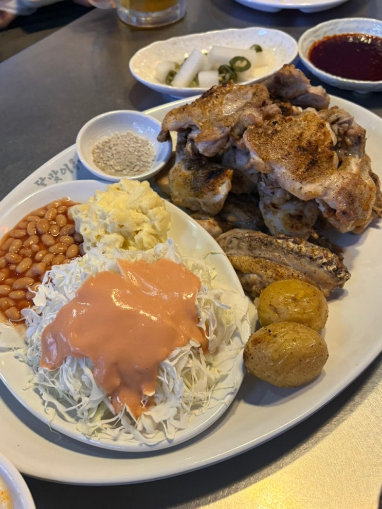 [신사] 신사역 핫한 야장 맛집 _ 달맞이광장바베큐 : 네이버 블로그