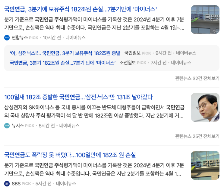 국민연금이 반도체에서 3개월 반 만에 날린 돈.. : 네이버 블로그