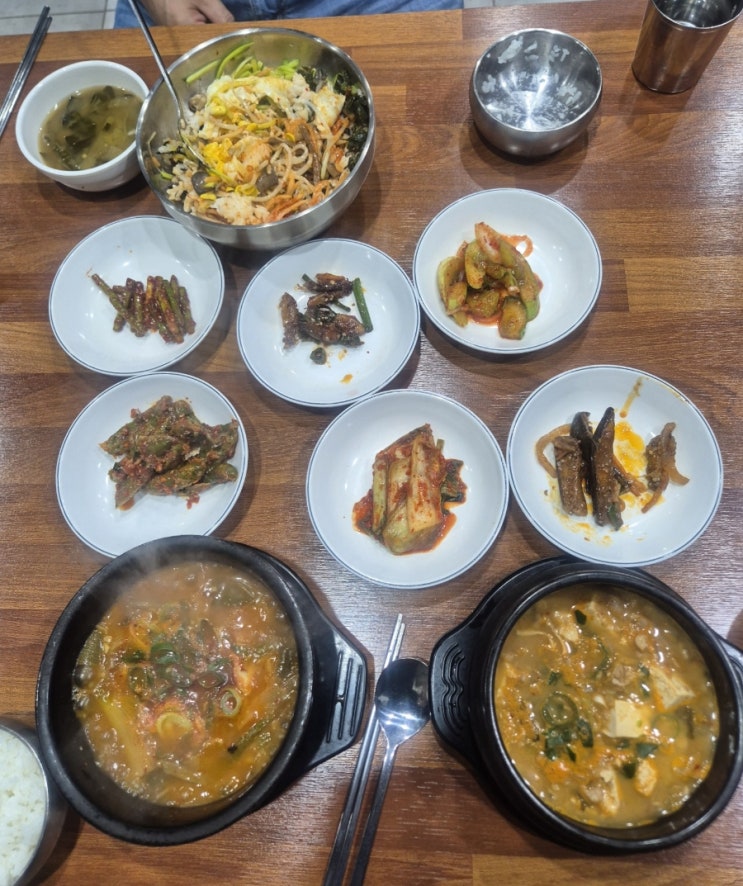 《금수산농가밥상》 산채비빔밥 청국장 육개장까지 맛있었던 한식집! : 네이버 블로그