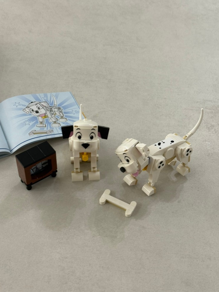 레고 디즈니 달마시안 43271 후기 럭키와 페니 조립해 본 귀여운 강아지 레고 : 네이버 블로그