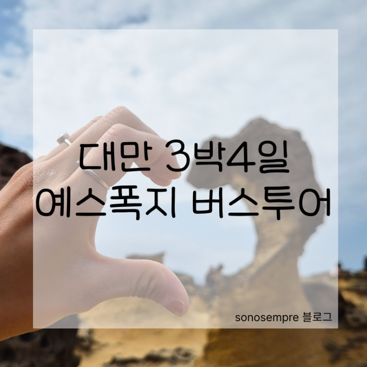 대만(타이페이) 3박4일(2일차)_한국인가이드 버스투어 예스폭지 후기 : 네이버 블로그