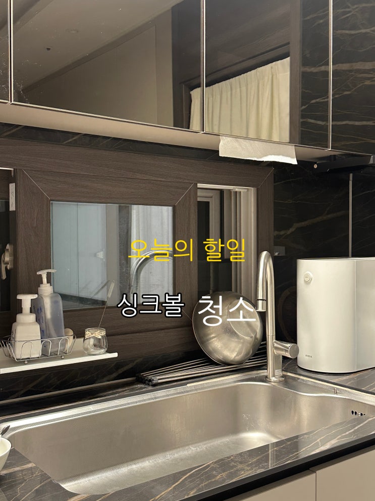 청소꿀팁|싱크볼청소 |다이소템|다이소 청소용품 : 네이버 블로그