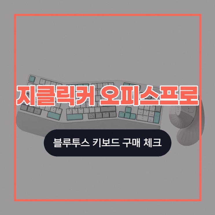 지클릭커 오피스프로 에르고M 블루투스 키보드 마우스세트 EMK800 지클릭커 공식스토어 지클릭커 오피스프로 에르고M 인체공학 ...