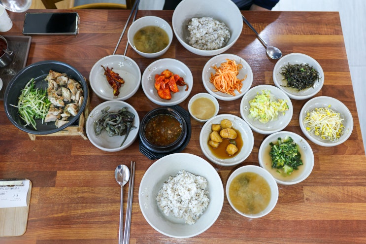 부산 철마 맛집 - 면도장_(칼국수&보리밥) : 네이버 블로그