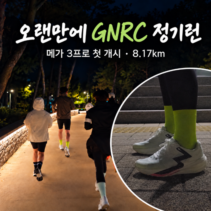 50대 러닝일기 | 메가3 프로 첫 개시, 8.17km 달리기 : 네이버 블로그