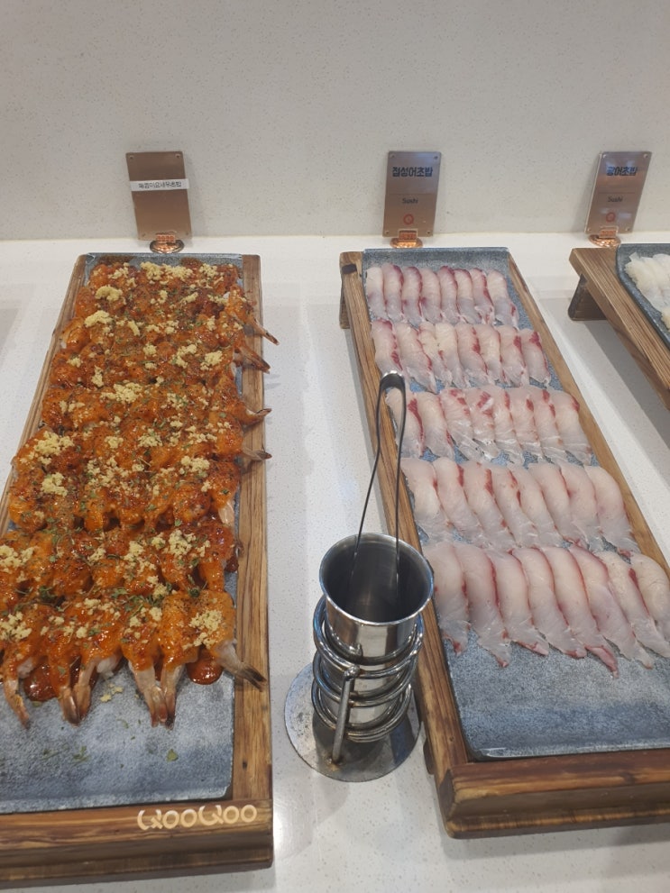 [구로 초밥 맛집 쿠우쿠우 골드 구로점] 육해공, 빈틈없는 구성 스시부터 야끼니꾸까지 즐기는 구로 무한리필 뷔페 : 네이버 블로그