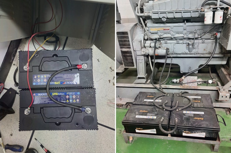 일동델코배터리 산업전지 산업용배터리, 규격 확인부터 교체 후 점검까지