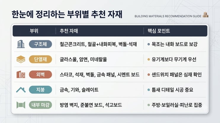 화재에 강한 자재 고르는 방법 #화재 #방염자재 #강건축 #건축상담 #건축설계 : 네이버 블로그