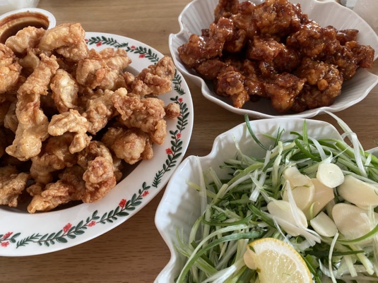 충북 혁신도시 치킨 맛집 왕천파닭 순살양념반반 찐단골 후기 : 네이버 블로그