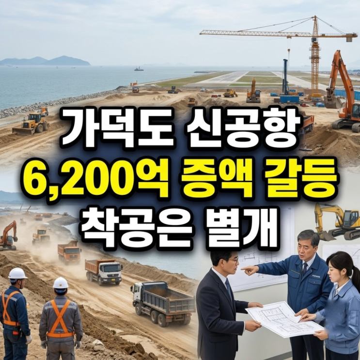 6,200억 증액 갈등, 가덕도 신공항 착공 변수 : 네이버 블로그