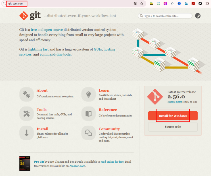 Git Bash 설치 - git 을 사용하기위한 사전작업 : 네이버 블로그