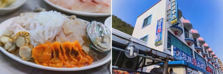 바다 보며 먹는 회가 생각날 땐 동해방어맛집 청해수산
