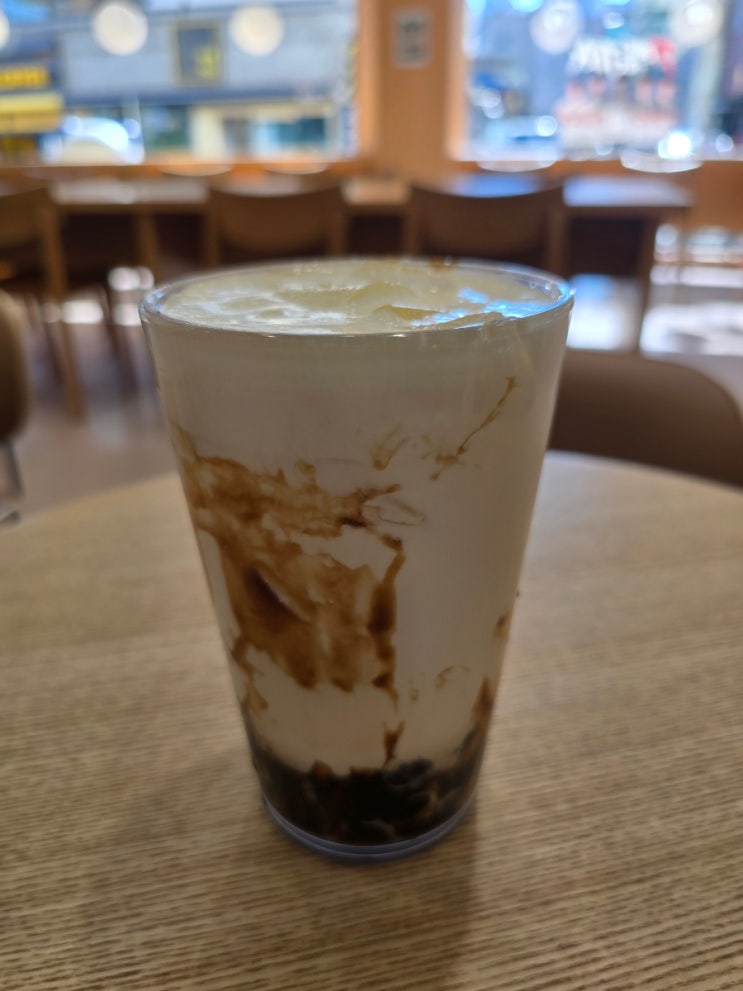 노량진 맛집 카페 차백도 노량진점 수제흑당버블밀크 : 네이버 블로그