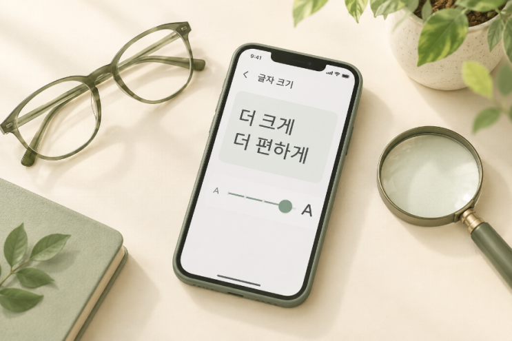 부모님 스마트폰 글씨 크게 설정하는 방법, 갤럭시·아이폰 쉽게 따라 하기 : 네이버 블로그