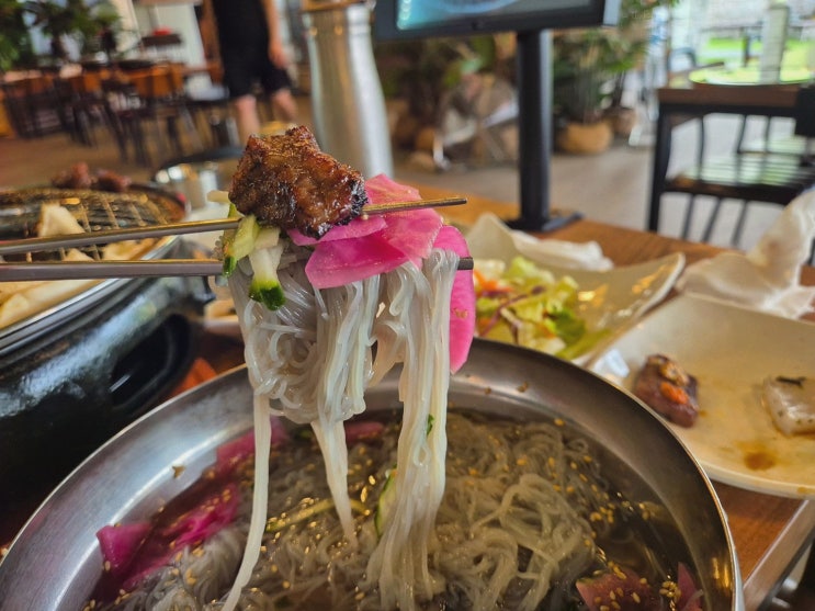 [이맛갈비] 포천이동갈비, 계곡 물소리 들리는 야외 쉼터 맛집