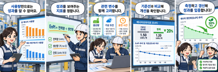 ISO 50001:2018 6.4 에너지성과지표(EnPI) : 네이버 블로그