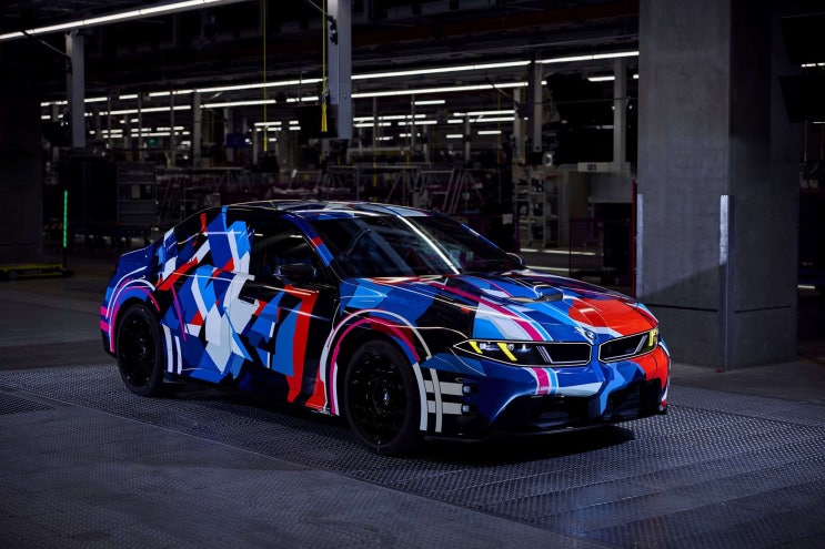 ZA0 신형 BMW M3 전기차, 위장막을 벗기 시작하다 : 네이버 블로그
