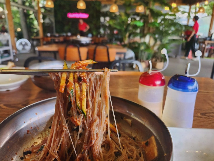 이맛갈비 산정호수맛집, 독채 야외매장에서 갈비 먹고 쉼터에서 늘어지다 온 후기