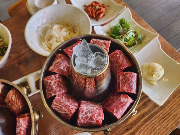 [맛집리뷰] 포천이동갈비 이맛갈비, 계곡 물소리 들리는 야외 쉼터 매장
