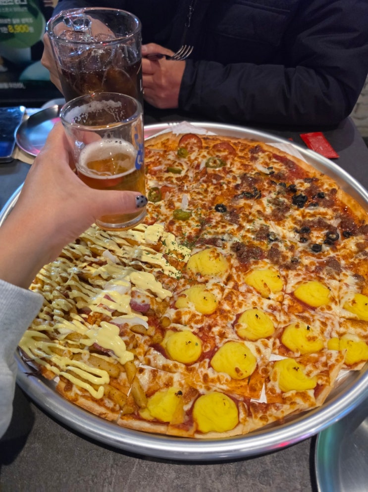 김포 구래동 맛집 스포츠펍 레코드피자 강추!🍕 : 네이버 블로그