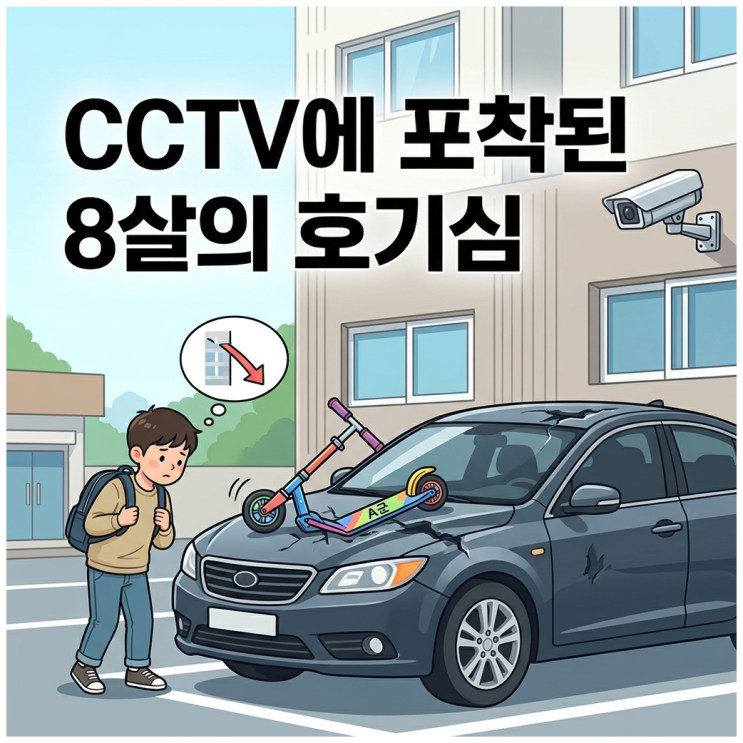 8살 초등생 아파트 10층서 킥보드 투척 '경악'… 형사처벌 1도 안 받는 기막힌 법적 이유