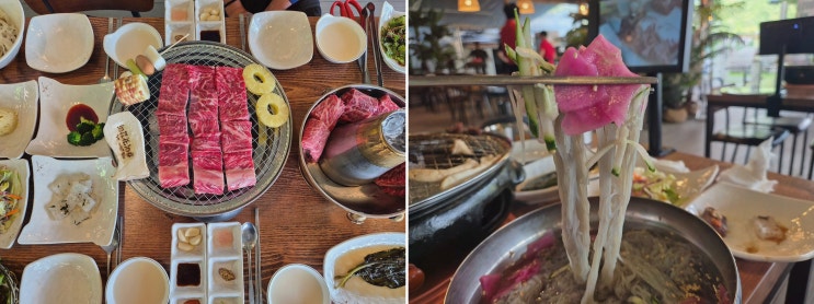 이맛갈비 포천이동갈비, 야외 쉼터와 포토존 갖춘 휴양지 갈비집