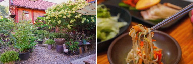 황토집사람들 금산한식맛집, 한옥 정원에서 즐기는 깊은 청국장