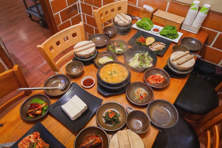 대둔산 태고사맛집 힐링, 부모님 모시고 들른 한옥 황토집사람들