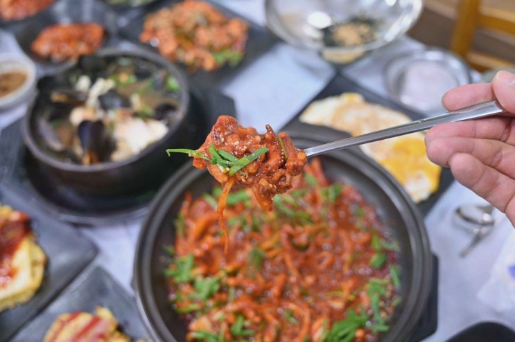 통영시맛집 찾으시나요? 반찬 10가지 푸짐한 통영곤리식당