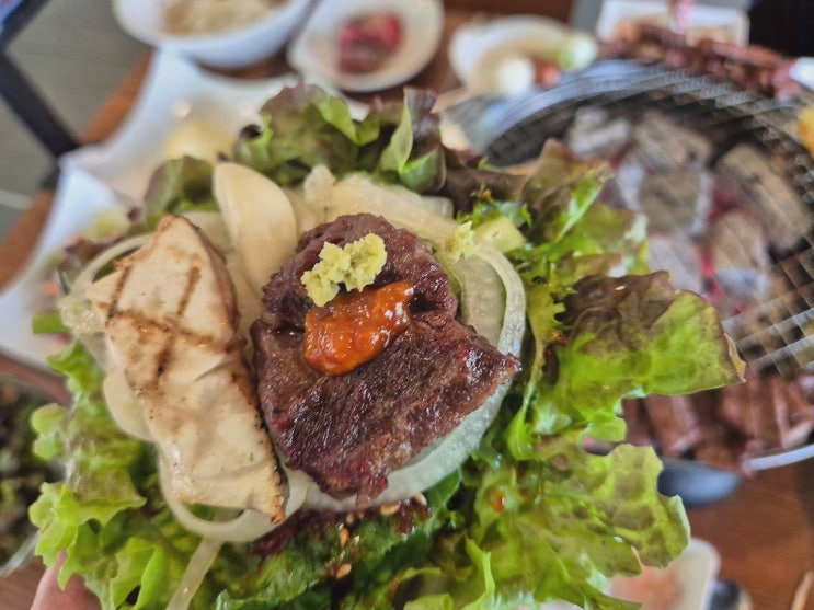 [맛집리뷰] 산정호수맛집 이맛갈비, 계곡물 소리 들리는 야외 쉼터