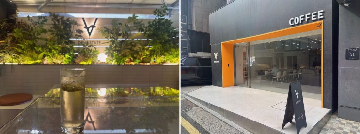 [청담동카페] 솔직후기, 데바스테이트의 직접 고르는 원두와 넉넉한 자리