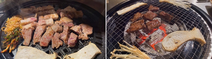 모래내시장맛집 회식 고민 끝, 화로위로 인천간석점에서 위로받은 밤
